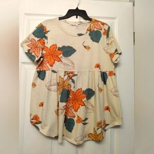 Cute flowy top